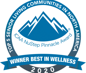 Sunnyside Named a Top 5 “Best in Wellness” Senior Living Community in North America